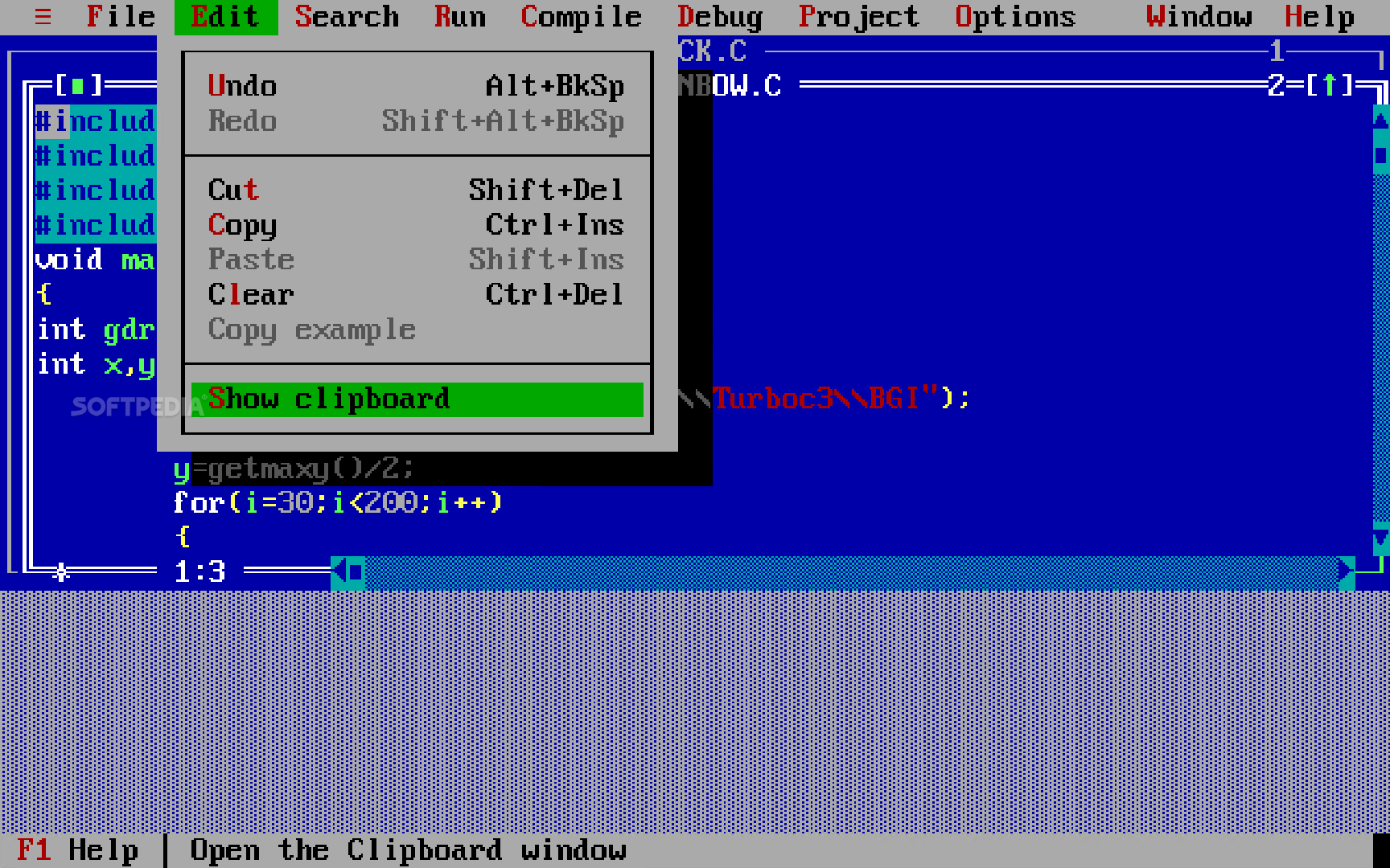 Turbo C Compiler 16 Bits